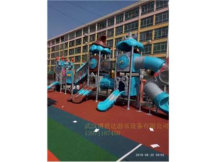 塑料组合滑梯 (52)